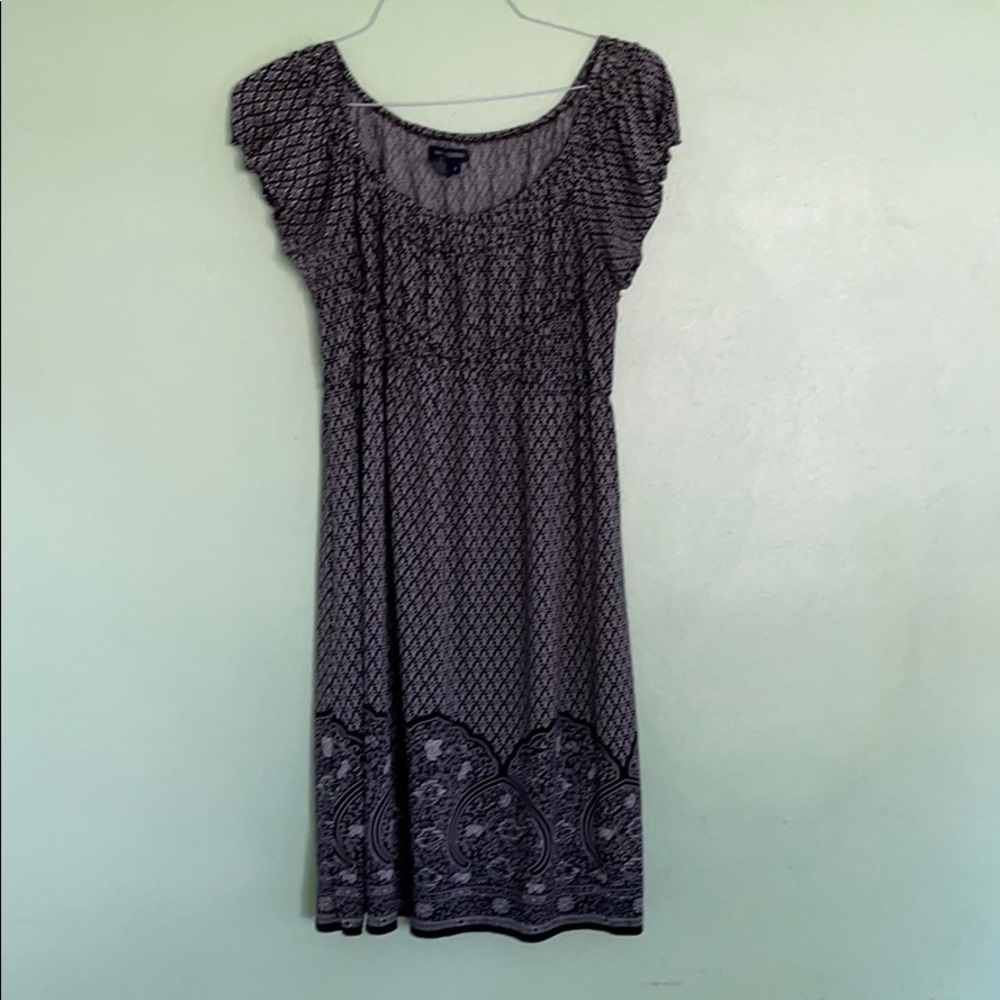 Black and White Print dress
